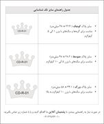 تصویر آویز قلاده استیل طرح تاج 01