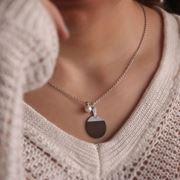 تصویر گردنبند استیل پینگ‌پونگ