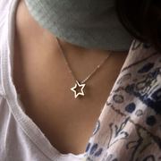تصویر گردنبند استیل ستاره