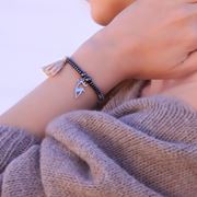 تصویر دستبند استیل سنگی گوزن