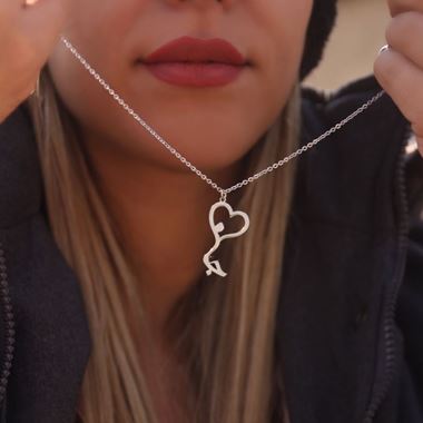 تصویر گردنبند استیل جان