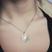 تصویر گردنبند استیل برف