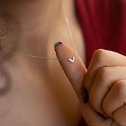 گردنبند نقره قلب