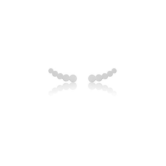 گوشواره نقره چند دایره