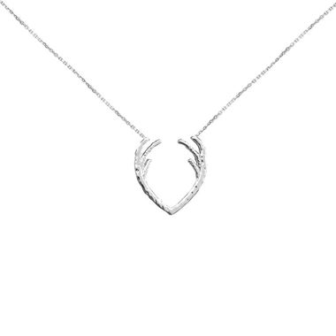گردنبند نقره شاخ گوزن